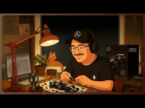 Lofi Pone | Timelapse armando lego + lluvia relajante