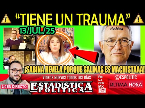 Sabina TOMA V3NGANZA ¡ REVELA porque Salinas es MACHISTA " Tiene un TRAUMA " !