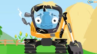 🚗🔥 Excavator, Police, Fire Truck & Friends Save the City! 🚜👮‍♂️ | Tiki Taki Dessins Animés LIVE