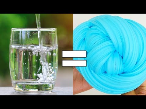 COMO FAZER SLIME DE ÁGUA ,SEM COLA ,SEM ATIVADOR , SÓ ÁGUA 💦 Funciona Mesmo ?