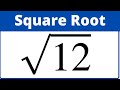 Understanding the Square Root of 12