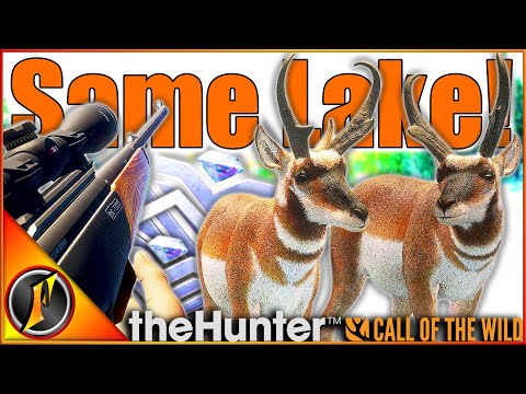 TWO Diamond Pronghorn at the SAME Lake... & They Almost Got Away! | Call of the Wild