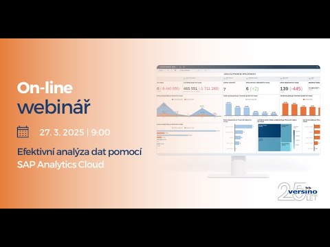 📊 Pokročilá analýza a vizualizace dat v SAP Business One | SAP Analytics Cloud 