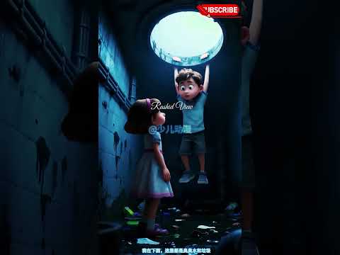 বাচ্চাগুলো ময়লার ড্রেন পরে গেলো | Bangla Cartoon Mojar Golpo #shorts #viral #youtubeshorts #cartoon