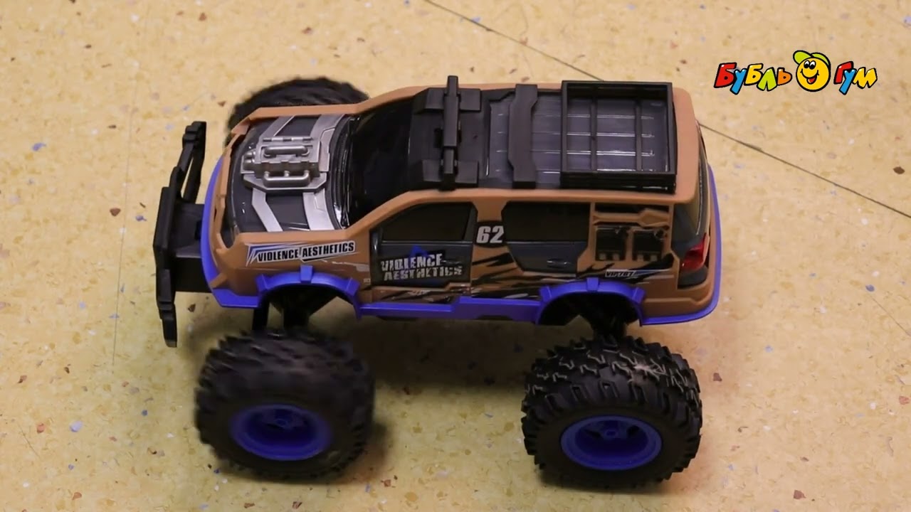 Джип кросс-кантри Lanson Toys Storm Riders р/у акб 1:14  - видео