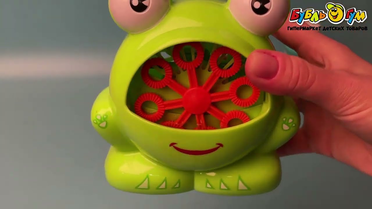 Пузыри мыльные Lanson Toys Лягушка - видео Пузыри мыльные Lanson Toys Лягушка - видео