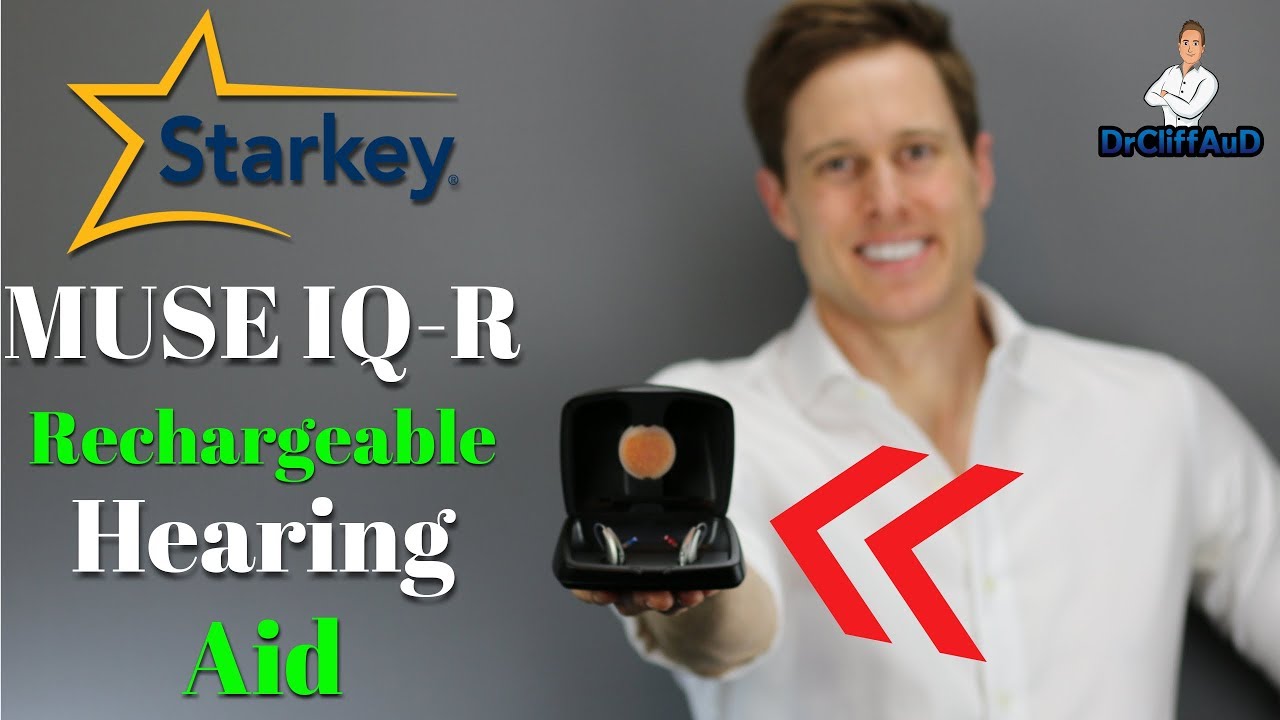 Audífonos recargables Starkey Muse IQ-R | Revisión de audífonos