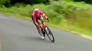 Kerbaol ZERO FEAR Descent Splits Peloton Again | Tour de France Femmes avec Zwift 2025 Stage 6