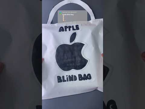 Apple Blind Bag!#blindbag #papersquishy #craft #asmr #youtubeshorts #papercraft #diy