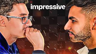 Can GM Harshit Raja beat Fabiano Caruana in this Queen vs Rook Endgame? | Freestyle Chess