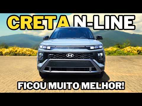 Creta N-Line 2025 tudo sobre o FACELIFT e as mudanças internas!