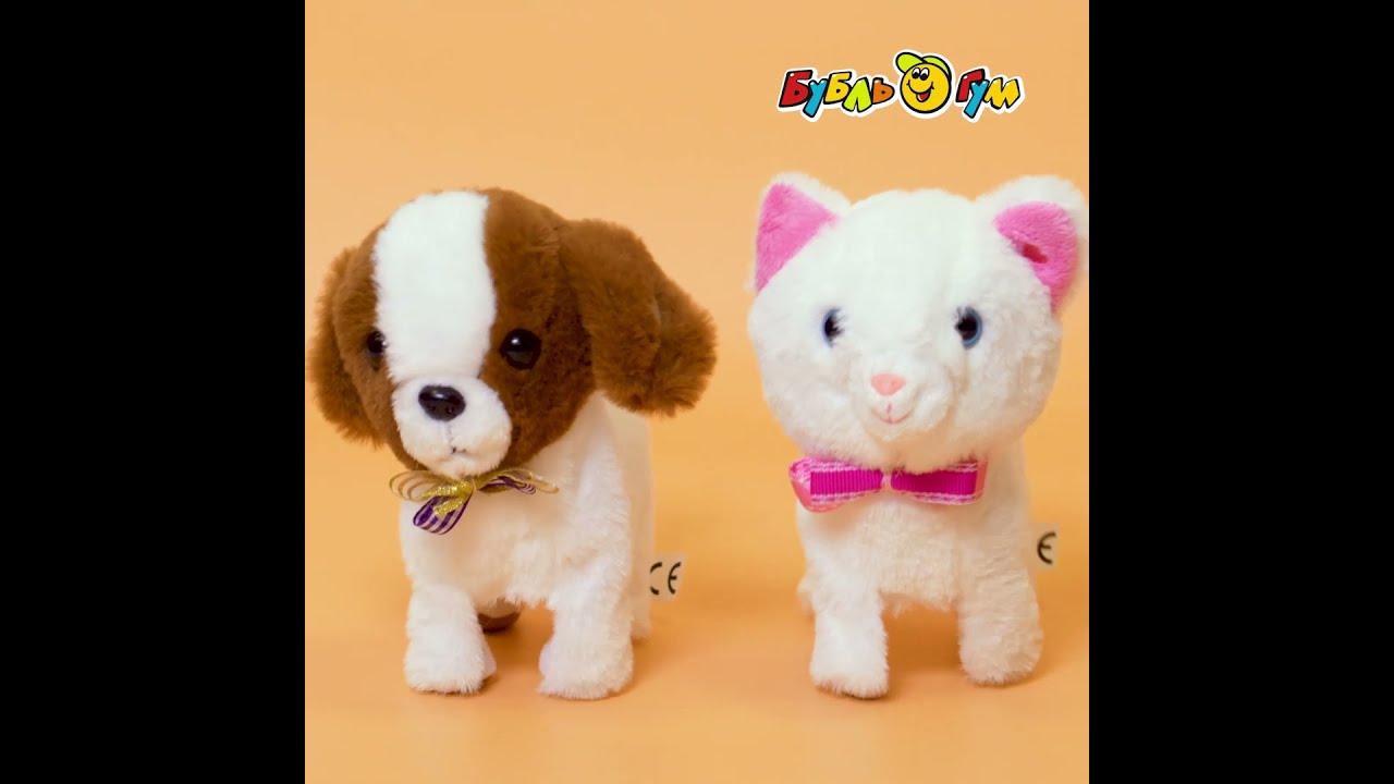 Котёнок Lanson Toys интерактивный плюшевый  - видео Котёнок Lanson Toys интерактивный плюшевый  - видео