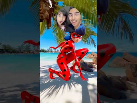CORRE SE VOCÊ VER A LADYBUG NA PRAIA 😱
