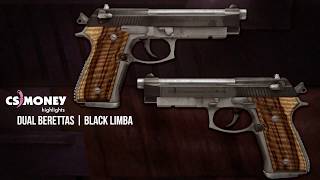Dual Berettas Black Limba Gameplay