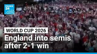 YouTube video thumbnail: World Cup 2026: England Beat Norway to Reach Semis