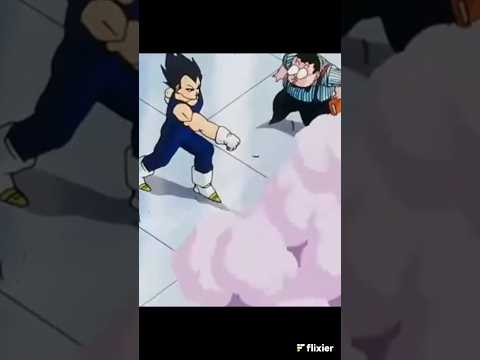 Vegeta destruye la máquina de fuerza #dragonball #dragonballz