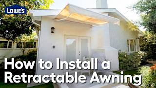 How to Install a Retractable Awning | How To Anything