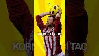 taçları korner gibi kullanan adam