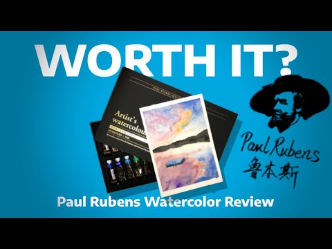 PAUL RUBENS WATERCOLOR REVIEW (get this paint)