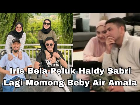 IRISBELA PELUK HALDY SABRI LAGI MOMONG BEBY AIR BEBY AMALA