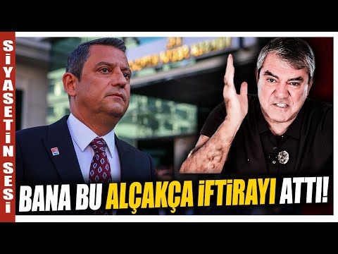 Yılmaz Özdil'den Özgür Özel'e Tokat Gibi Yanıt! Bana Alçakça İftira Attı!