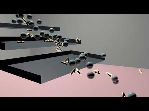 3D Falling ball Cover Image