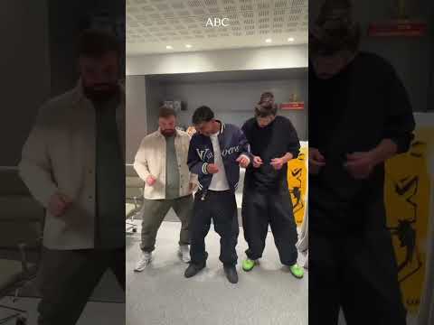 El BAILE de Lamine YAMAL con PIQUÉ e IBAI LLANOS