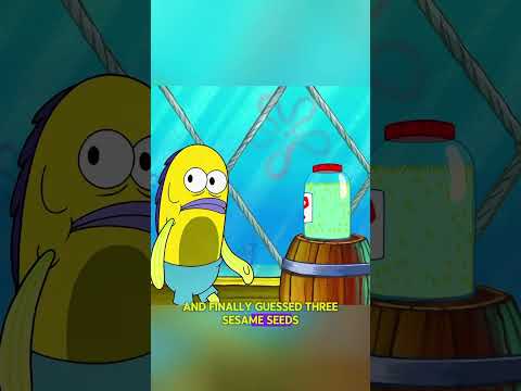 Plankton swallowed a Krabby Patty in one gulp#usa #anime #spongebob