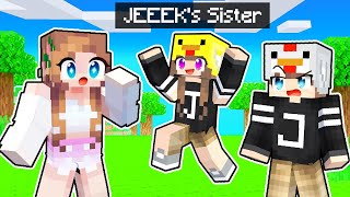 I Met JEEEK's Sister in Minecraft!