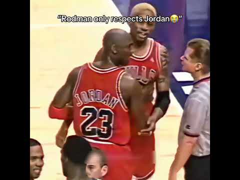 Rodman only respects Jordan #dennisrodman #NBA #basketball #fyp