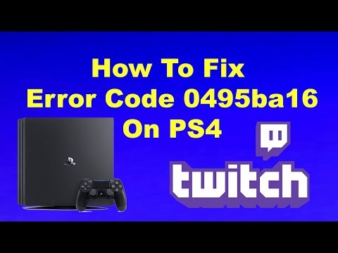 Twitch Error Code 3630f804 11 21