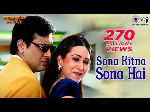Download Lagu Sona Kitna Sona Hai Song Video - Hero No. 1 | Govinda & Karisma Kapoor | Udit N & Poornima Download Lagu Sona Kitna Sona Hai Song Video - Hero No. 1 | Govinda & Karisma Kapoor | Udit N & Poornima