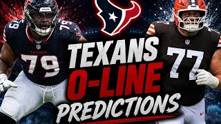 Houston Texans Starting O-Line Prediction!