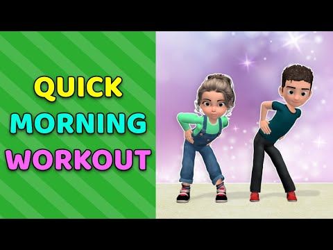 QUICK MORNING WORKOUT FOR KIDS 