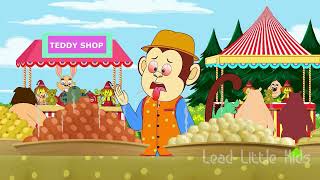 "Bandar Mama Hindi Rhymes🐒 | Popular Hindi Poems for Kids | Funny Cartoon Song | Lead Kids Brand"