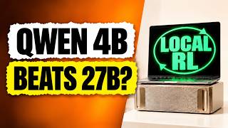 I Trained Qwen 4B With RL to Catch Qwen 27B