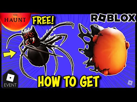 [EVENT] How To Get MALEVOLENT ABOMINATION EGG PARASITE & SPIDER on Roblox - The Haunt FREE UGC