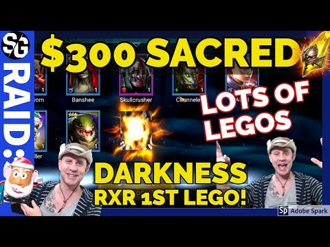 RAID SHADOW LEGENDS | $300 SACRED SUMMONS | LOTS OF LEGOS