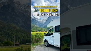 Berge, Natur und ein Hauch Luxus #zugspitzresort #campingdeutschland #wohnmobil #stellplatz #short