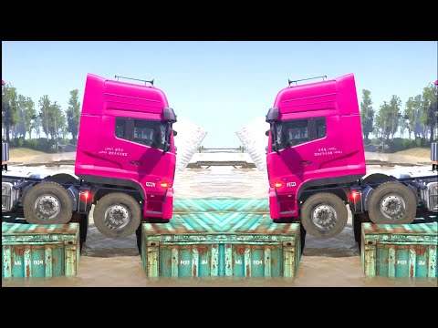 MOBIL TRUK DANCE TIKTOK - TRUK JOGET JOGET LUCU | XE TẢI NHẢY TIK TOK ##1567
