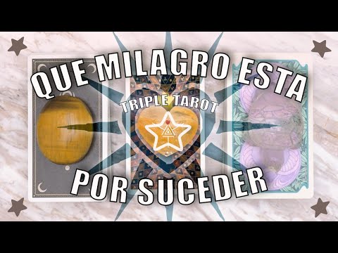 Qué milagro está por suceder? 🙏✨🧿 Tarot interactivo atemporal
