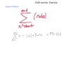 Gauss and Arithmetic Series Concepts
