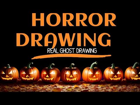 Real ghost drawing 😮 watch till end 😱😱#drawing #craft @theartangel4455