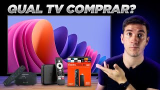Qual MELHOR TV para uso com TV BOX e RECEPTOR? Guia Completo