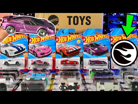 Unboxing 2025 Hot Wheels L Case | Ferrari,Porsche,Bugatti,Viper + Super Treasure Hunt