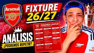 👀 El FIXTURE del ARSENAL se ve BUENO - Análisis detallado
