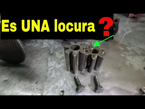 Bomba de Aceite mas Grande para el Motor Potenciado