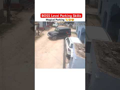 Perfect Legends wali Parking Skills om Thar Roxx 🤩🔥 #parkingskills #reverseparking
