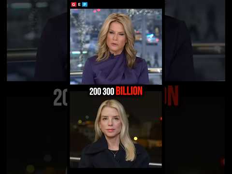 $300 Billion Missing: Pam Bondi Exposes US Treasury FRAUD Coverup
