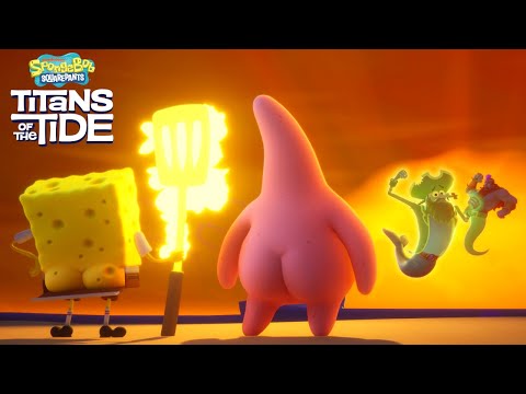 Birthday Suit SpongeBob & Patrick Battle the Titans - Natural Pack DLC vs Final Boss